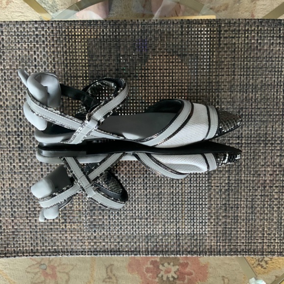 Jeffrey Campbell Enrich Sandals, Size 7, Python - Picture 2 of 8